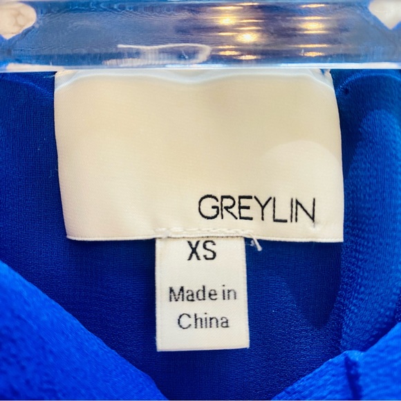 Greylin Silk Dress - Picture 3 of 4